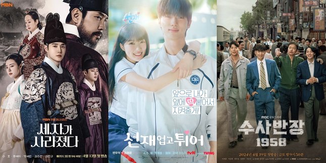 Awal Mei 2024 ini, sejumlah drama Korea berhasil mencetak rating tinggi dan diminati banyak penonton. Kepopuleran drakor terbaru turut mengorbitkan sejumlah nama bintang ternama semakin naik daun.